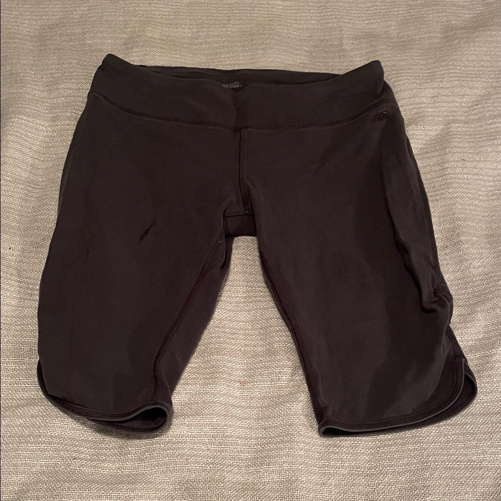 Avia Women's Dark Gray Bike Shorts 19 inches long